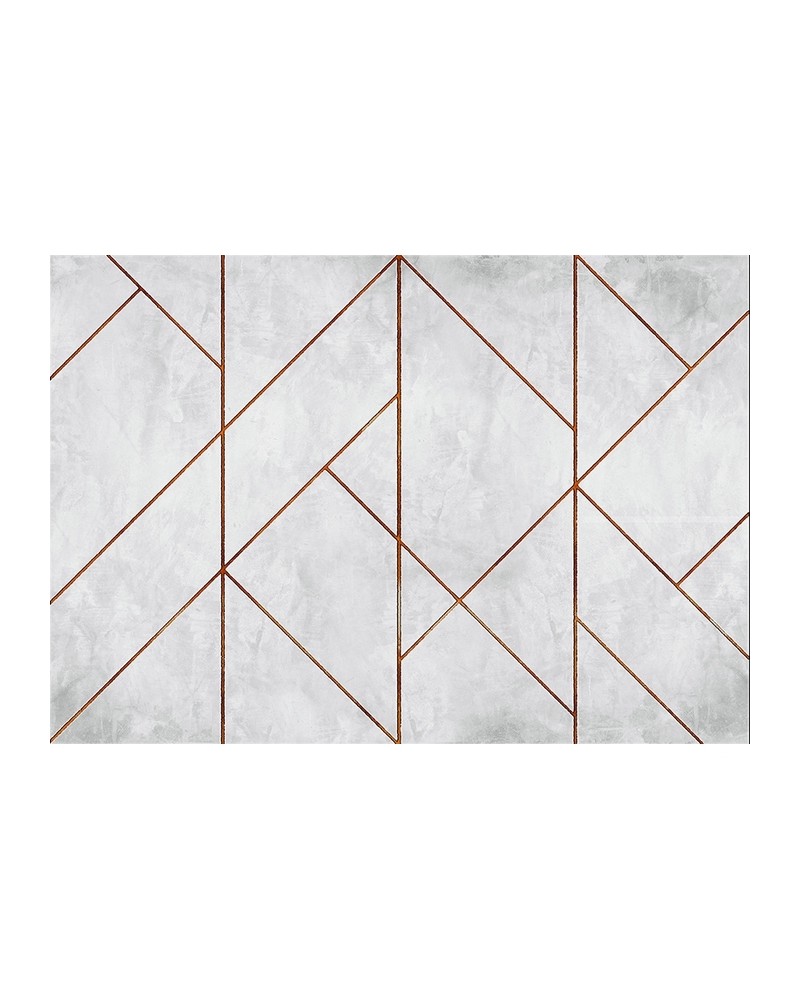 Wallpaper 6800627 GOLDEN LINE WALL COPPER - COORDONNE Wallpaper 6800627 GOLDEN LINE WALL COPPER - COORDONNE