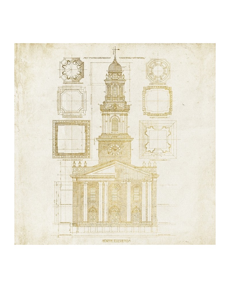 Wallpaper 6800718 ARCHITECTURE GOLD - COORDONNE
