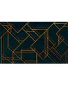 Carta da Parati 6800207 L. GEOMETRIC DARK BLUE - COORDONNE