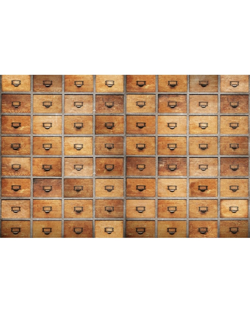Tapete 6800508 DRAWERS WOOD - COORDONNE