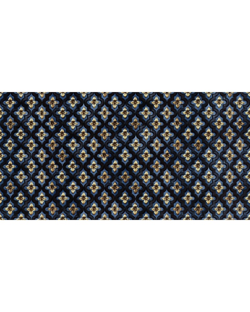 Papel de parede 6800604 CARVED INDIGO - COORDONNE