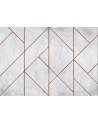 Wallpaper 6800627 GOLDEN LINE WALL COPPER - COORDONNE