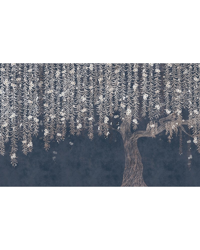 Papel de parede 6800727 CORA DARK BLUE - COORDONNE