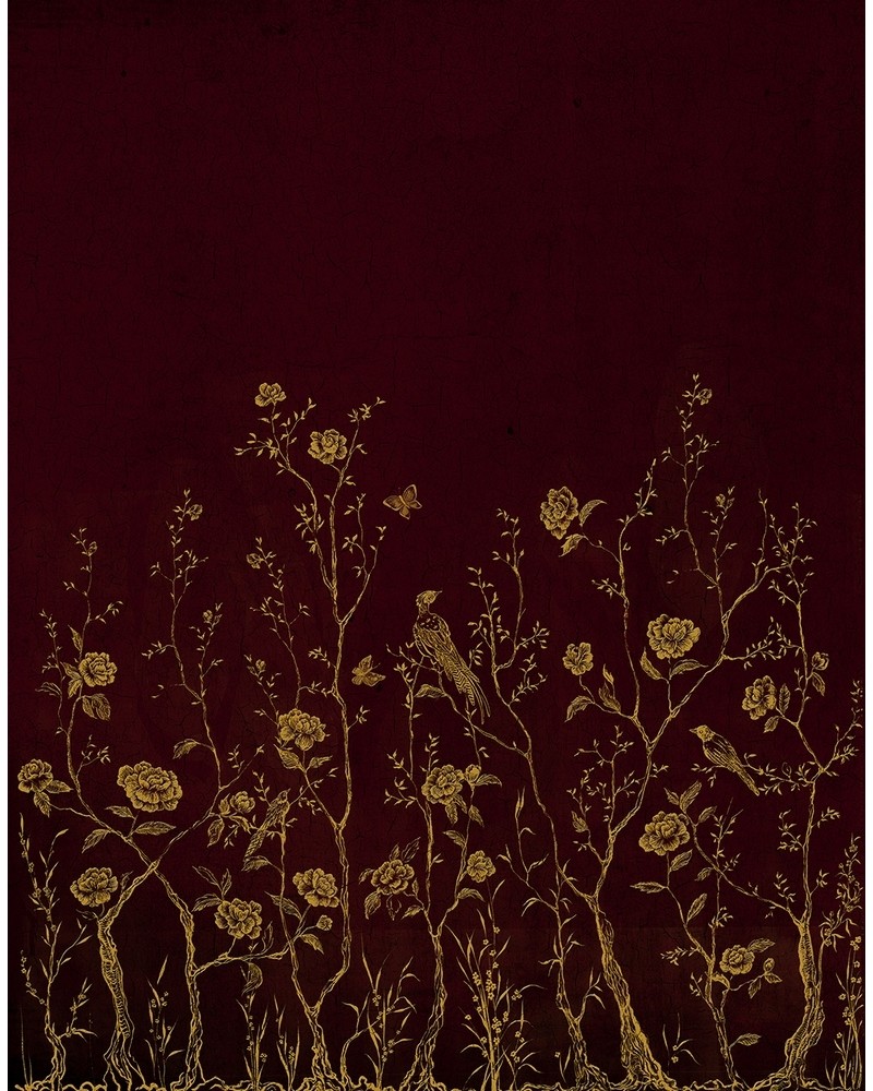 Carta da Parati 6800734 CHINOISERIE 2.0 WINE - COORDONNE