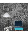 Papel Pintado 6800301 URBAN MAP BLACK - COORDONNE