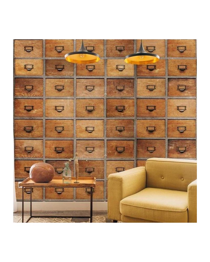Tapete 6800508 DRAWERS WOOD - COORDONNE