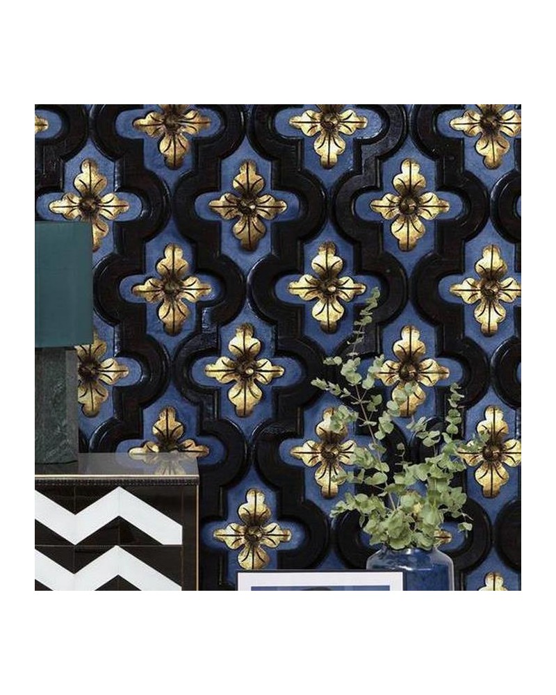Tapete 6800604 CARVED INDIGO - COORDONNE