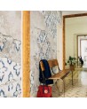 Wallpaper 6800610 STAMP INDIGO - COORDONNE