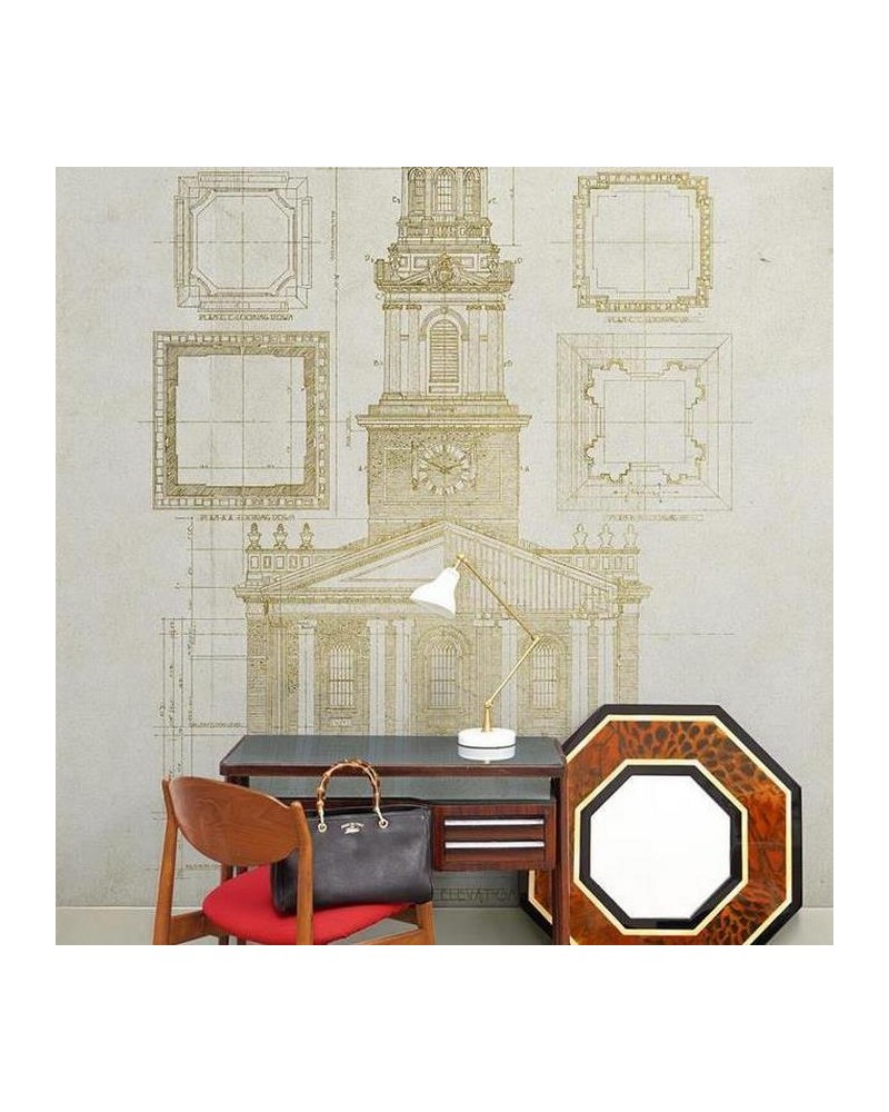 Wallpaper 6800718 ARCHITECTURE GOLD - COORDONNE