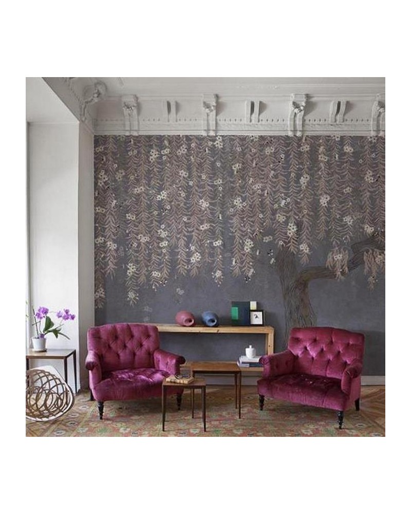 Papel de parede 6800727 CORA DARK BLUE - COORDONNE