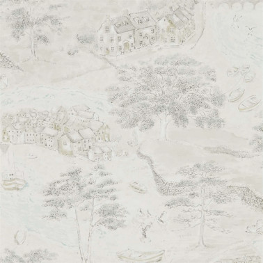 Papel Pintado SEA HOUSES DEBB216491 - Sanderson