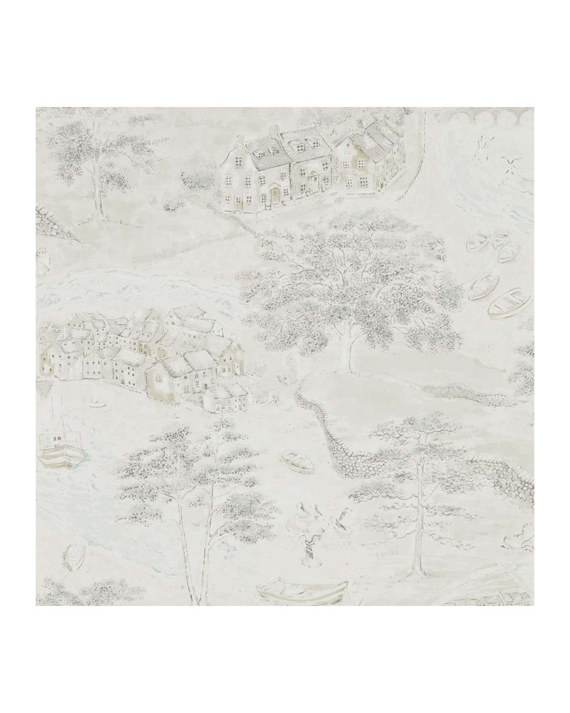 Wallpaper SEA HOUSES DEBB216491 - Sanderson Wallpaper SEA HOUSES DEBB216491 - Sanderson