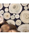 Wallpaper ALNWICK LOGS DEBB216509 - Sanderson