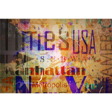 Carta da Parati R10521 Big Apple - REBEL WALLS