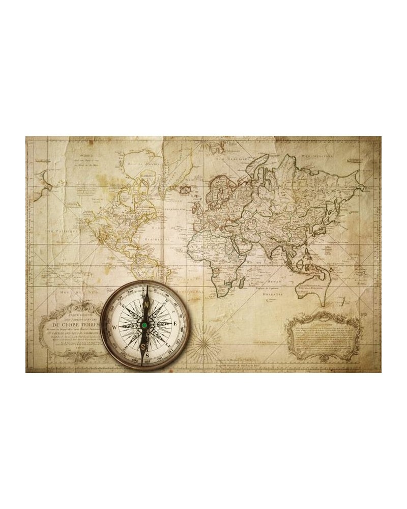 Carta da Parati R10761 Du Globe Terres - REBEL WALLS Carta da Parati R10761 Du Globe Terres - REBEL WALLS