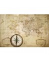 Carta da Parati R10761 Du Globe Terres - REBEL WALLS