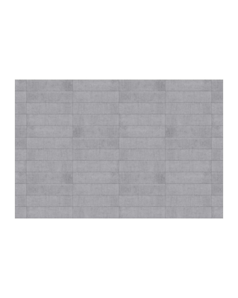 Papel Pintado R10911 Rectangular Concrete Tiles - REBEL WALLS Papel Pintado R10911 Rectangular Concrete Tiles - REBEL WALLS