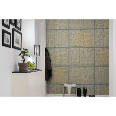 Papier peint R10971 Wooden Frames - REBEL WALLS