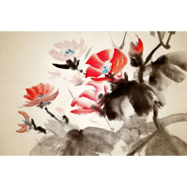 Carta da Parati R11951 Asia in Bloom - REBEL WALLS
