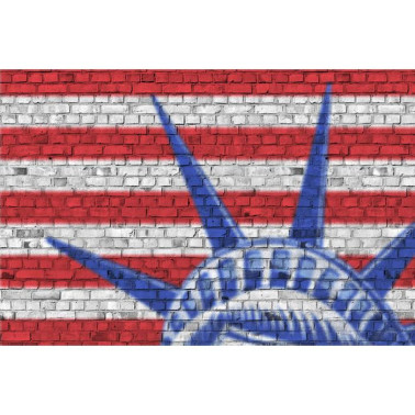 Papel Pintado R12251 Bricks of Liberty - REBEL WALLS
