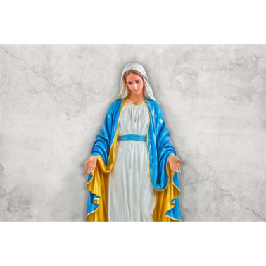 Carta da Parati R12321 Virgin Mary, concrete - REBEL WALLS