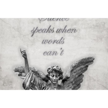 Carta da Parati R12371 Angel, concrete - REBEL WALLS