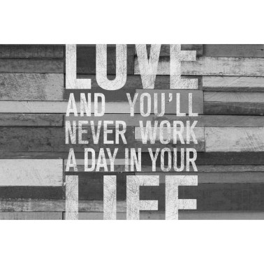 Tapete R12403 Quotes, wood wall - REBEL WALLS