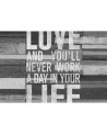 Papier peint R12403 Quotes, wood wall - REBEL WALLS