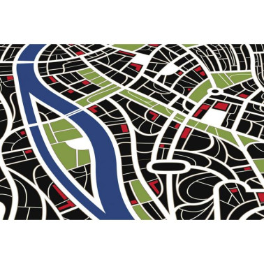 Carta da Parati R12431 Roadways - REBEL WALLS