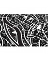 Tapete R12432 Roadways, black&white - REBEL WALLS