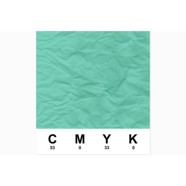 Carta da Parati R12533 CMYK, mint - REBEL WALLS