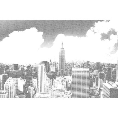 Tapete R12661 Concrete New York - REBEL WALLS