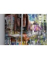 Tapete R10623 Cartoon City, graffiti - REBEL WALLS