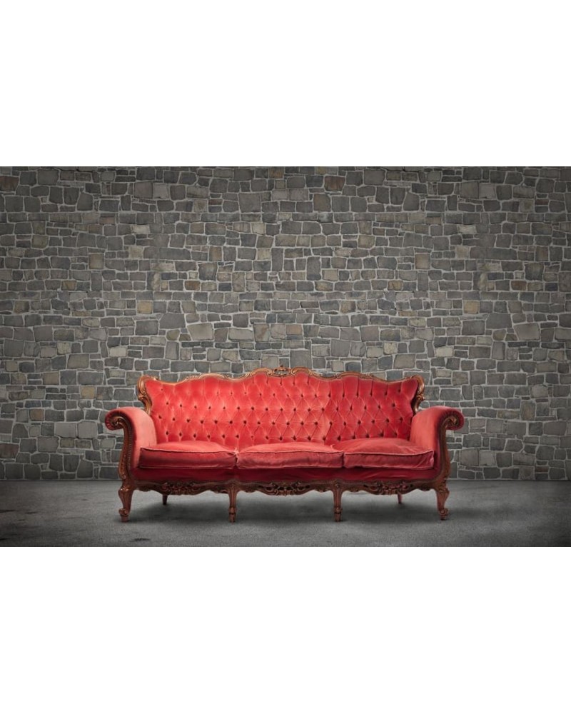 Carta da Parati R10871 Stonewall, brown - REBEL WALLS