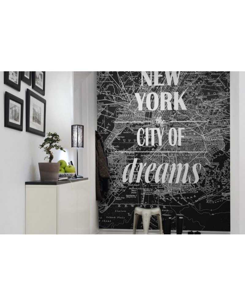 Papel Pintado R10901 Map of Dreams - REBEL WALLS