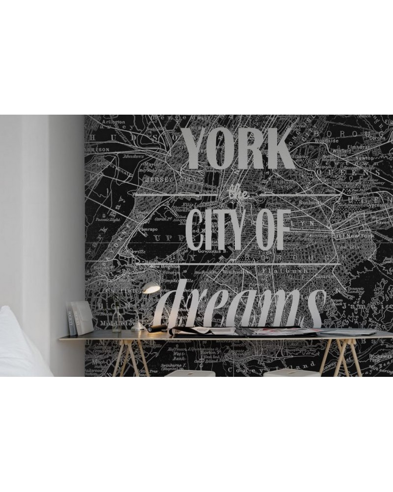 Papel de parede R10901 Map of Dreams - REBEL WALLS