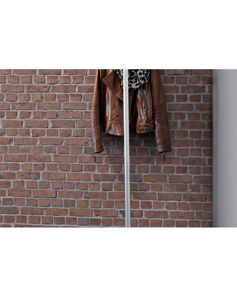 Papier peint R10961 Brick Wall, red - REBEL WALLS