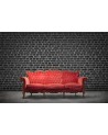 Papel de parede R10962 Brick Wall, black - REBEL WALLS