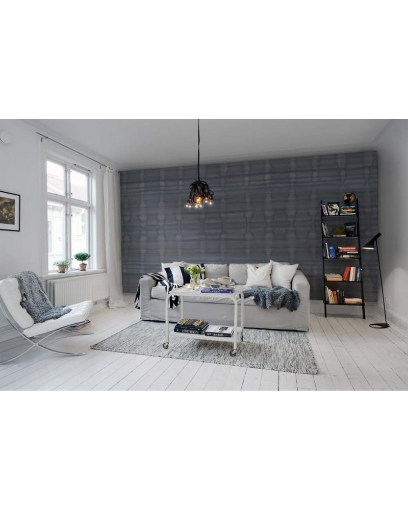 Tapete R11031 Watery Wall, midnight blue - REBEL WALLS