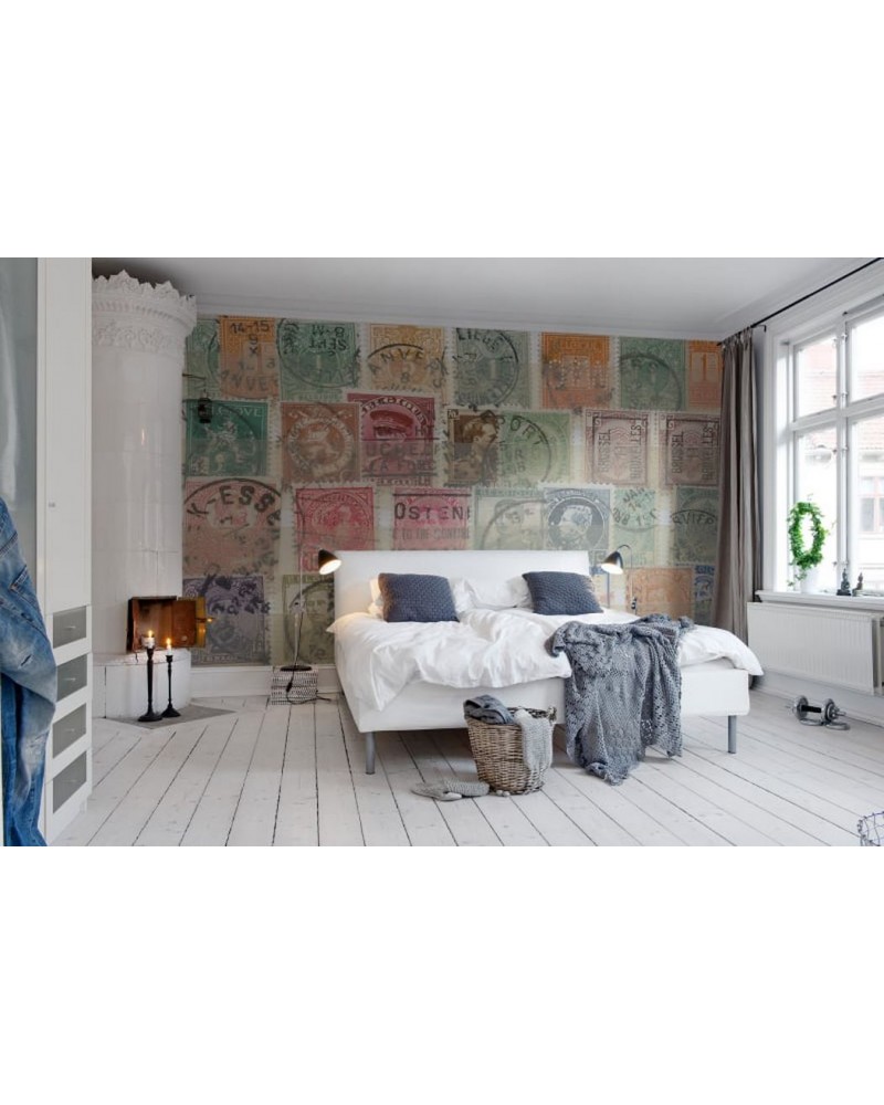 Papier peint R11081 Philatelist - REBEL WALLS