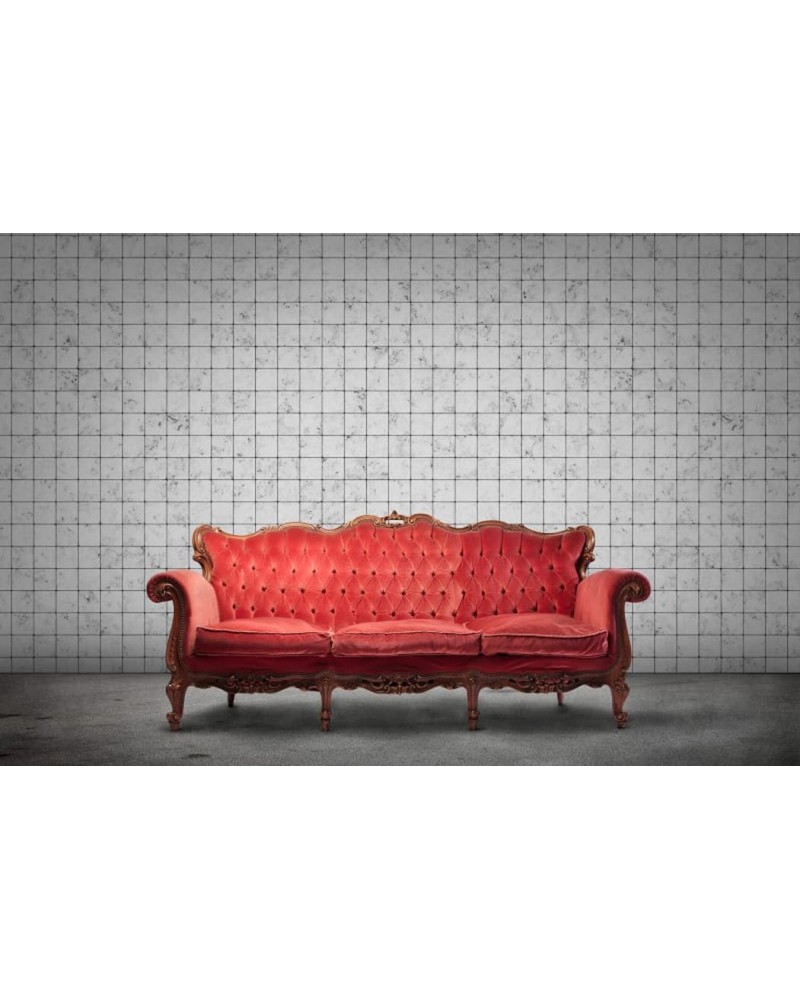 Tapete R12001 Marble Tiles - REBEL WALLS