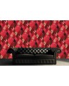 Wallpaper R12231 Harlequin, red - REBEL WALLS