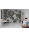 Carta da Parati R12271 Cogwheel - REBEL WALLS