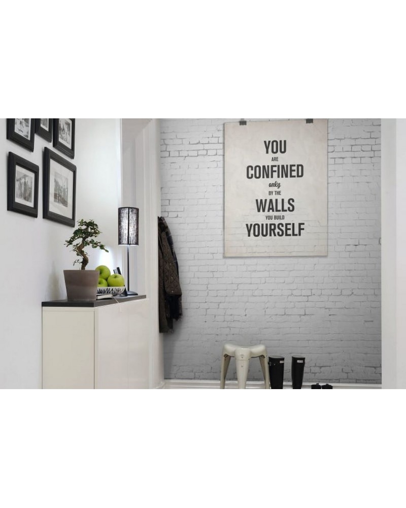 Tapete R12404 Poster, brick wall - REBEL WALLS