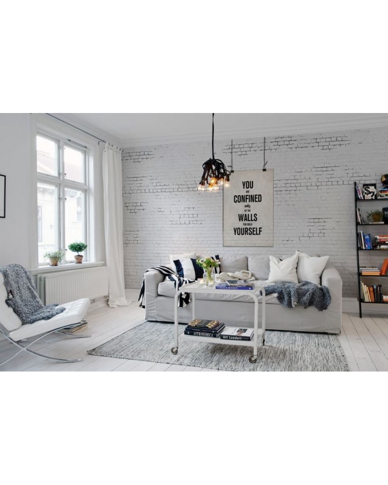 Tapete R12404 Poster, brick wall - REBEL WALLS