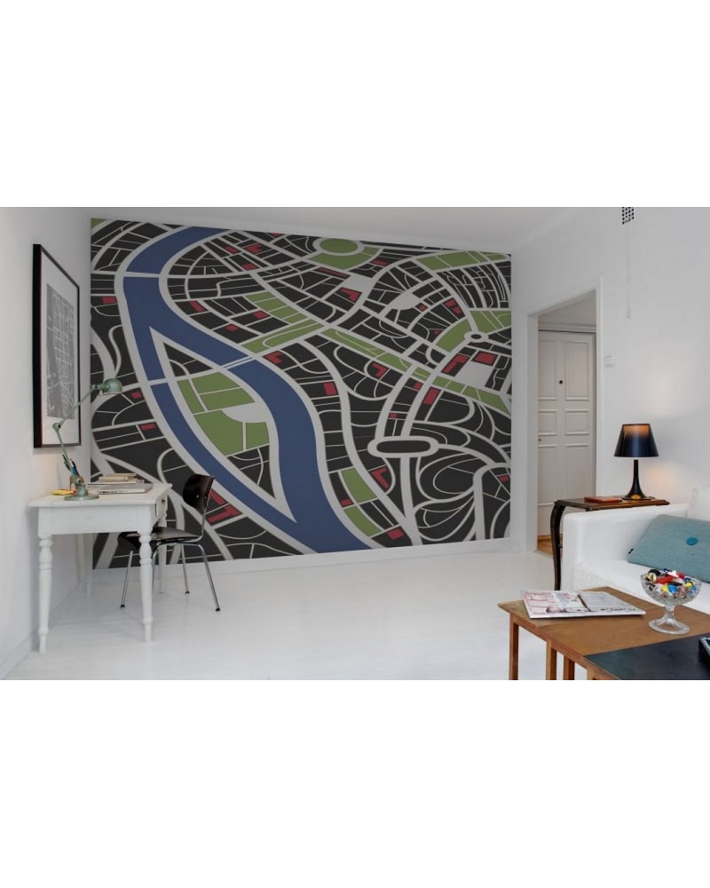 Papel Pintado R12431 Roadways - REBEL WALLS