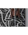 Tapete R12432 Roadways, black&white - REBEL WALLS