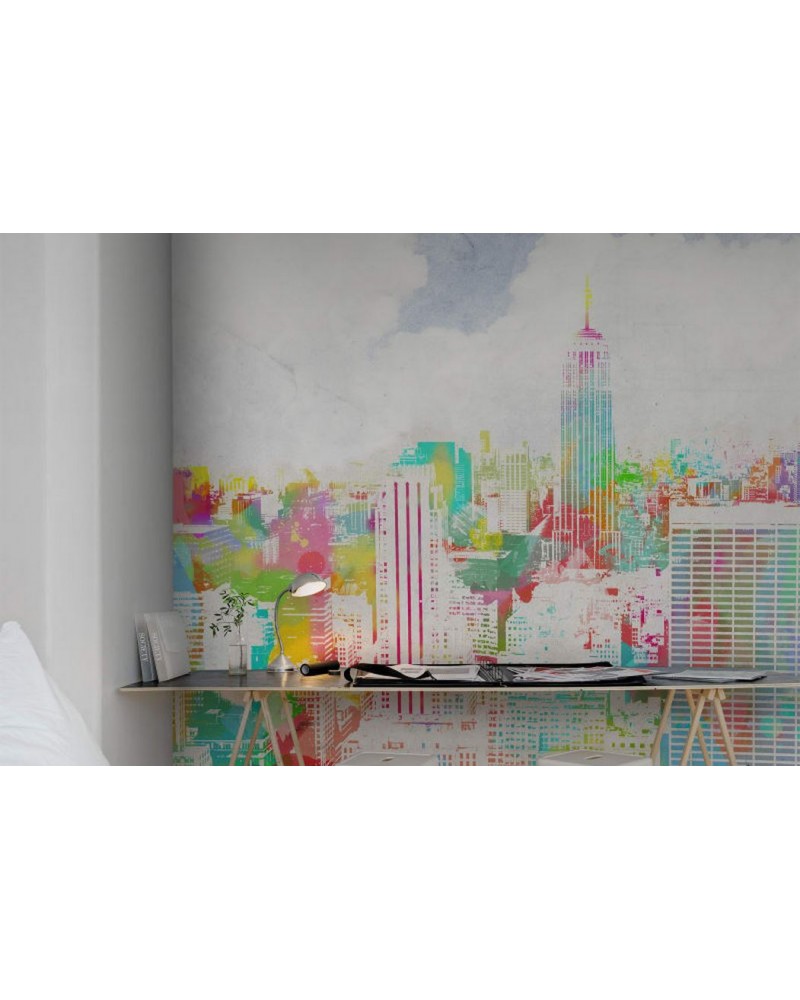 Carta da Parati R12662 Happy New York - REBEL WALLS