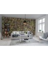 Papel de parede R12682 Big Bloom, amber - REBEL WALLS