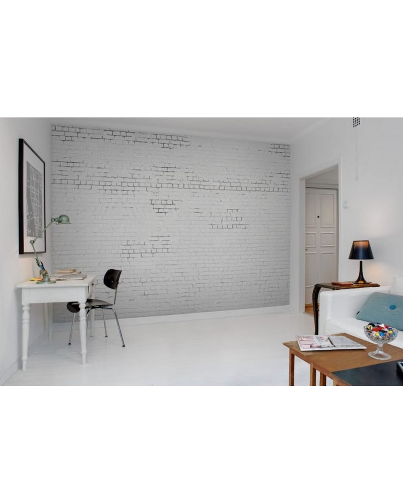 Papel de parede R12691 Crumbling Bricks - REBEL WALLS